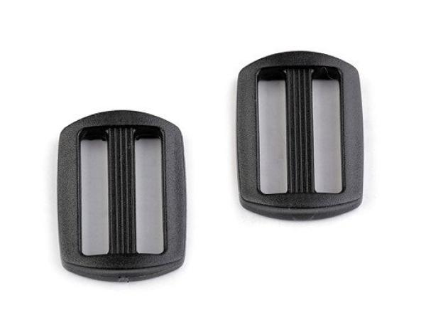 Gurtversteller Breite 20 mm schwarz